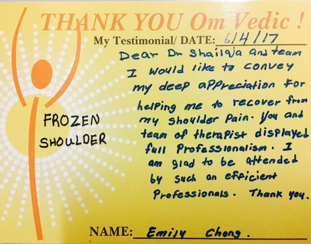 frozen shoulder